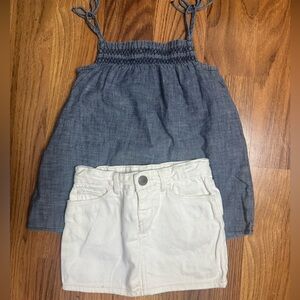 Gap Chambray top